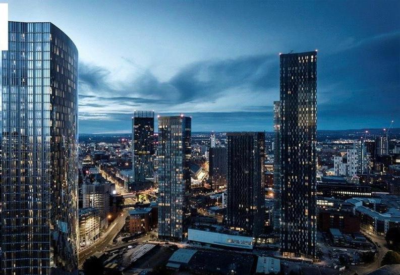 Luxury 2 Bedroom Apartment Manchester City Centre Экстерьер фото